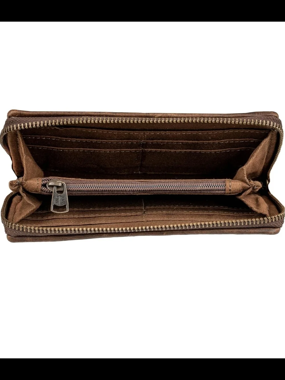STS Ranchwear Aztec Wool Clutch in Rust, Black, Cream - Picture 2 of 5